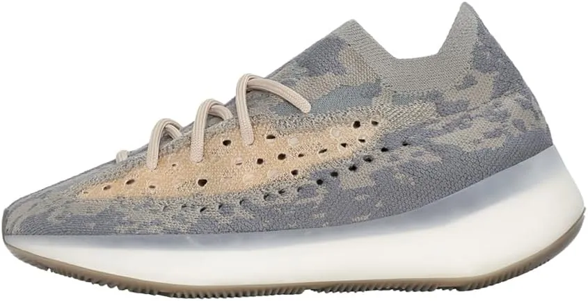 adidas Mens Yeezy Boost 380 Lace Up Sneakers Shoes Casual - Grey