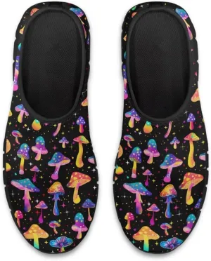 Aesthetic Plant Botanical Loafer Womens Slip On Shoes Non Slip Breathable Tennis Shoes Travel Work Shoes