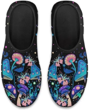 Aesthetic Plant Botanical Loafer Womens Slip On Shoes Non Slip Breathable Tennis Shoes Travel Work Shoes