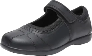 Ahannie Girls Mary Jane School Uniform Shoes Black Dress Flats (Toddler/Little Kid)