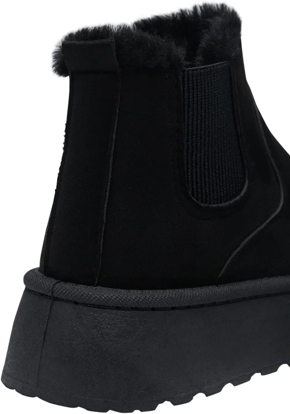 Alexis Leroy Women's Mid-Calf Warm Faux Fur Lined Winter Snow Boots