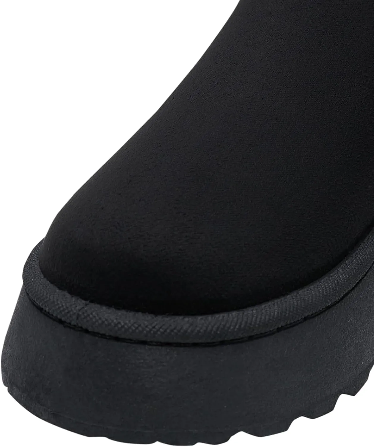 Alexis Leroy Women's Mid-Calf Warm Faux Fur Lined Winter Snow Boots