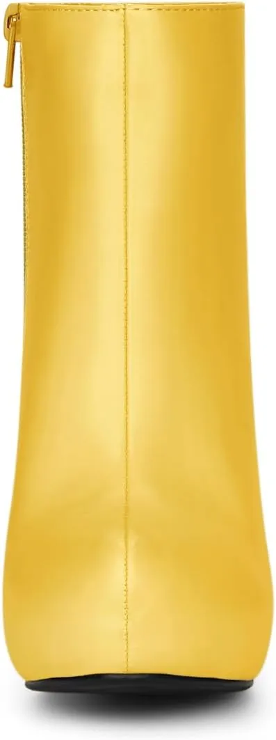 Allegra K Women's Platform Chunky Heel Ankle Boots