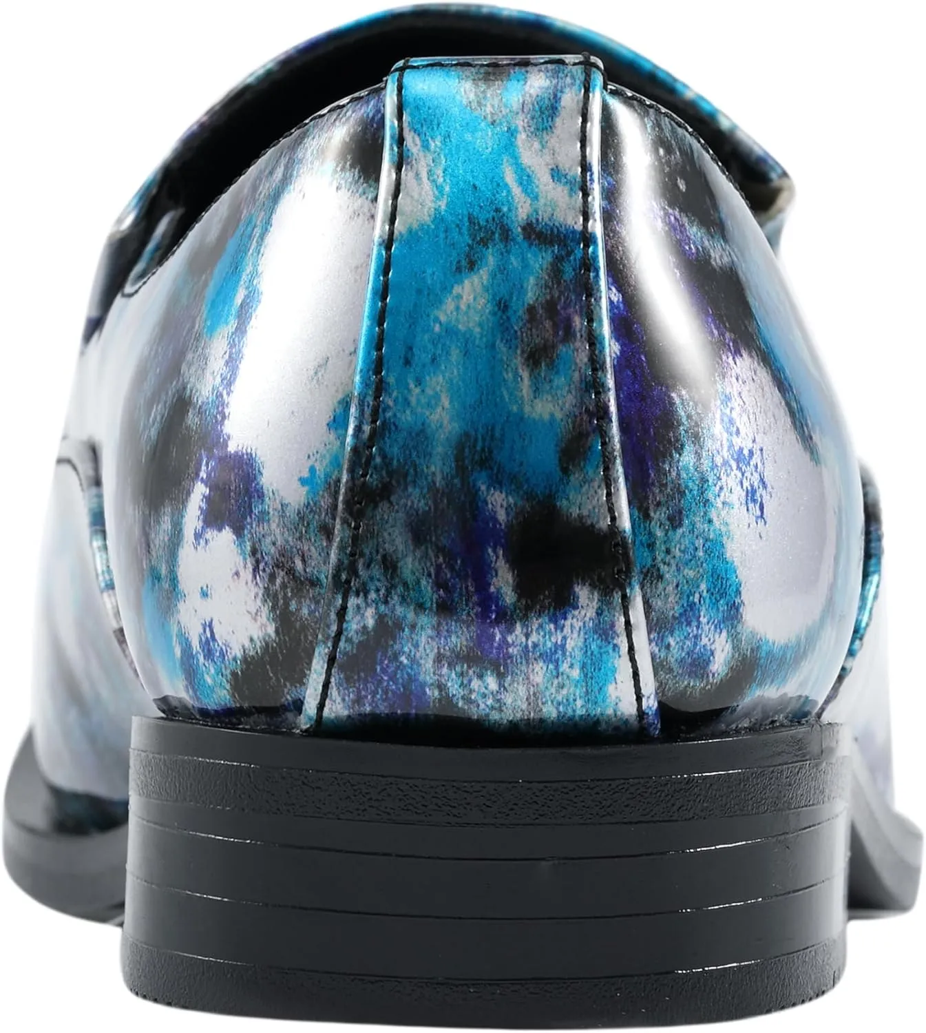 Amali Sparkling Smoking Slipper with Metal Tip - Men's Dress Shoes - Party Loafers for Men - Metallic Loafers for Men - Mens Disco Shoes - Designer Shoes