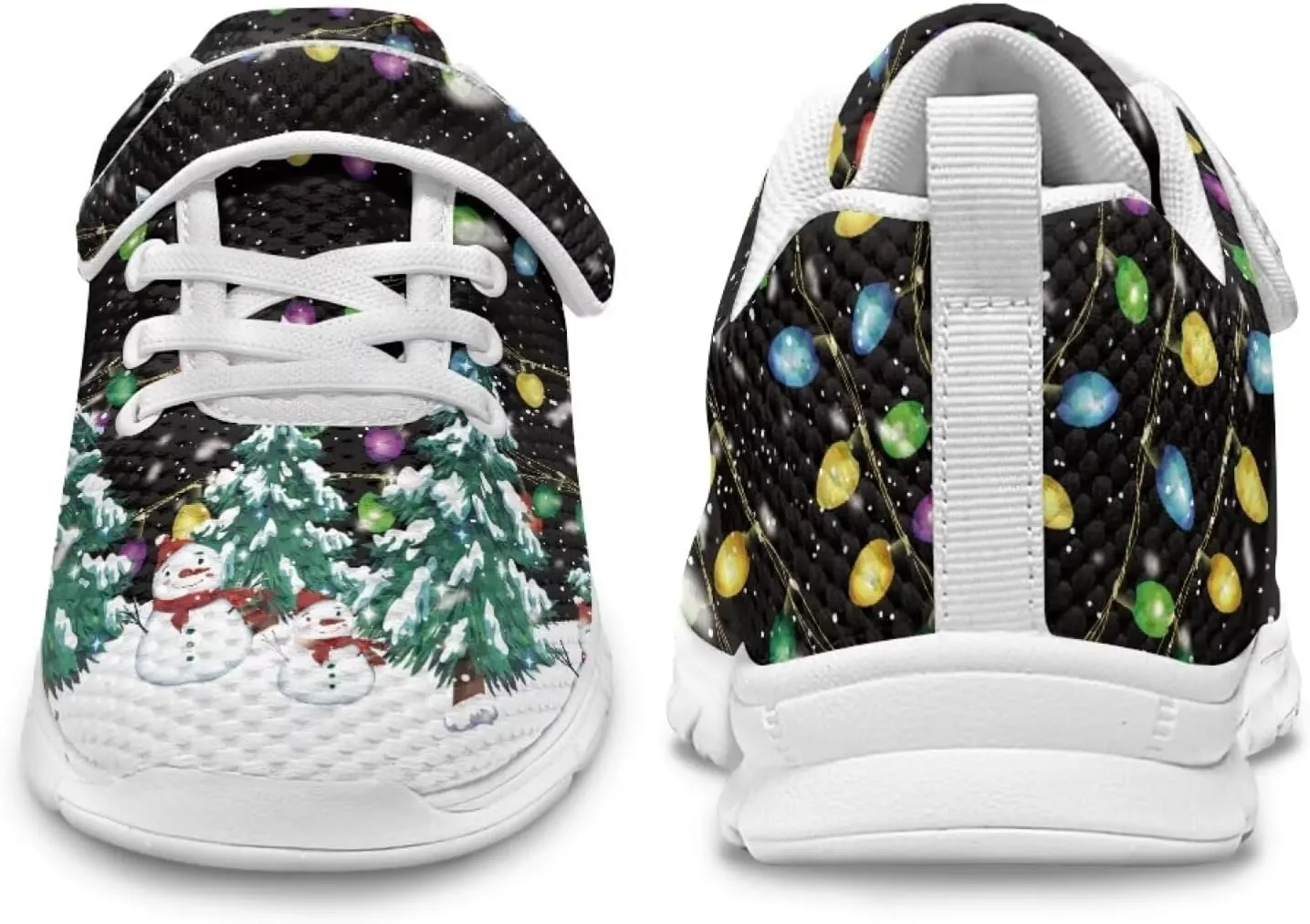 Athletic Sneaker for Boys Girls Casual Hiking Shoes Non Slip Tennis Fitness Walking Strap Sneakers