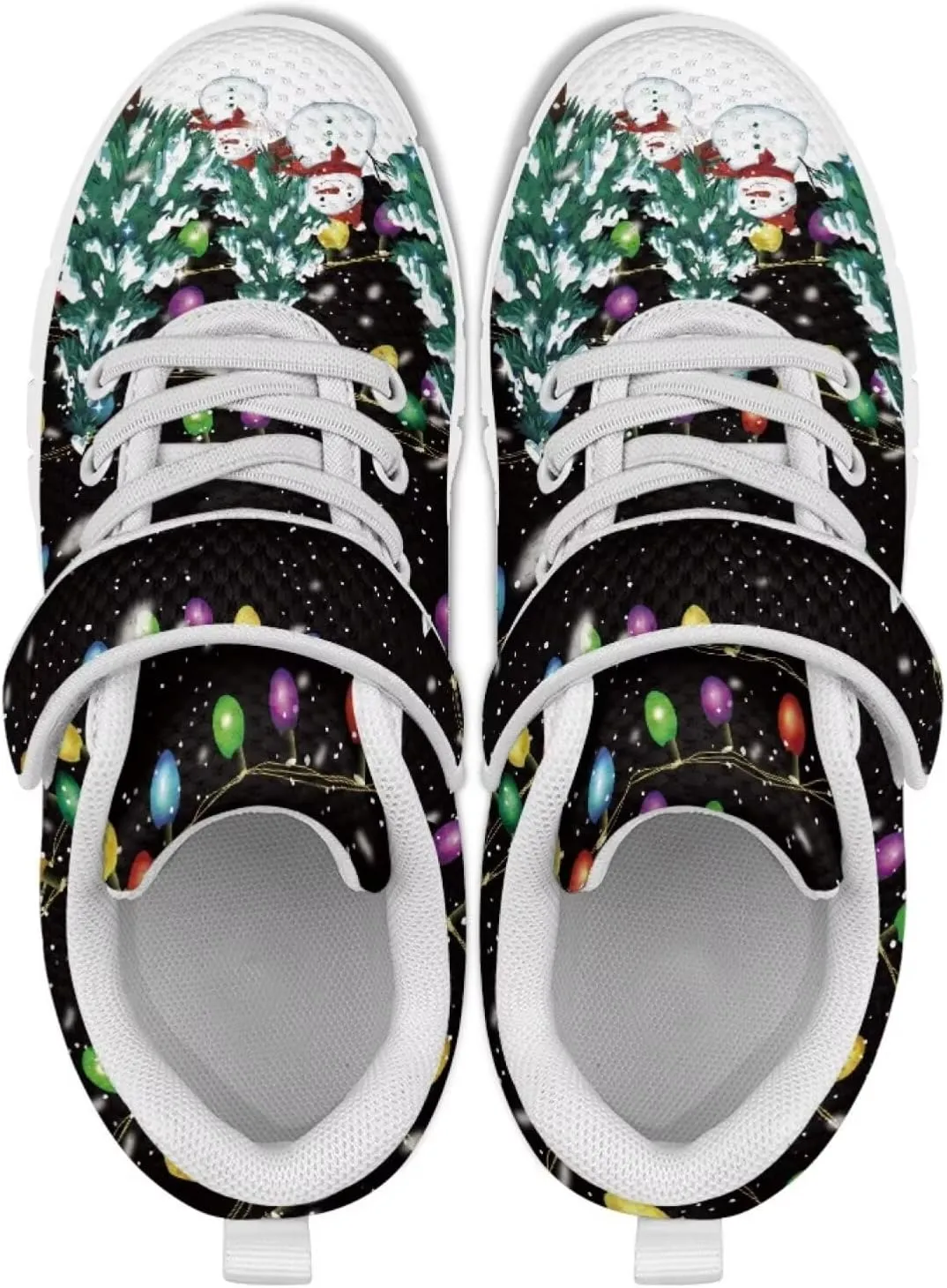 Athletic Sneaker for Boys Girls Casual Hiking Shoes Non Slip Tennis Fitness Walking Strap Sneakers
