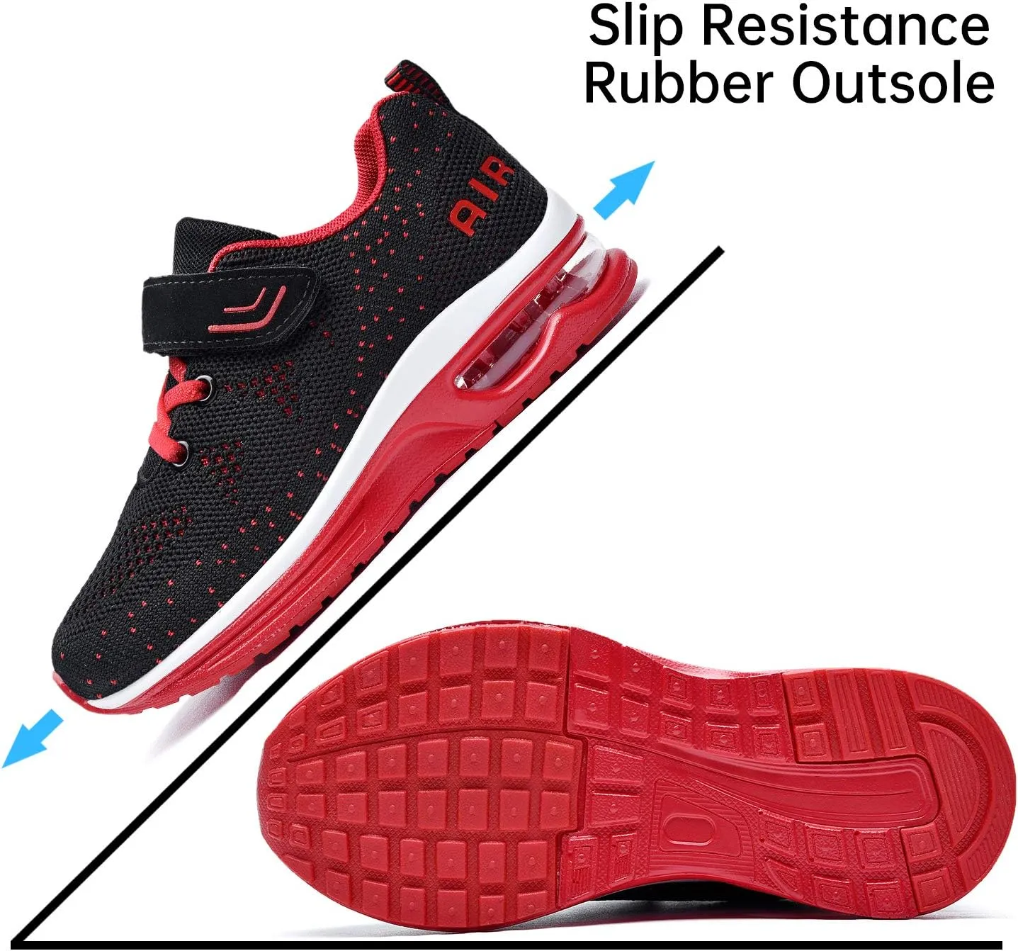 Autper Kids Air Tennis Running Shoes Memory Foam Athletic Lightweight Sports Walking Sneakers for Boys Girls (Little Kid/Big Kid)