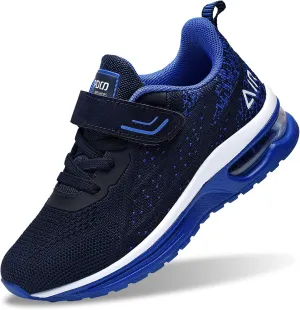 Autper Kids Tennis Running Shoes Memory Foam Athletic Lightweight Sports Walking Sneakers for Boys Girls (Little Kid/Big Kid)