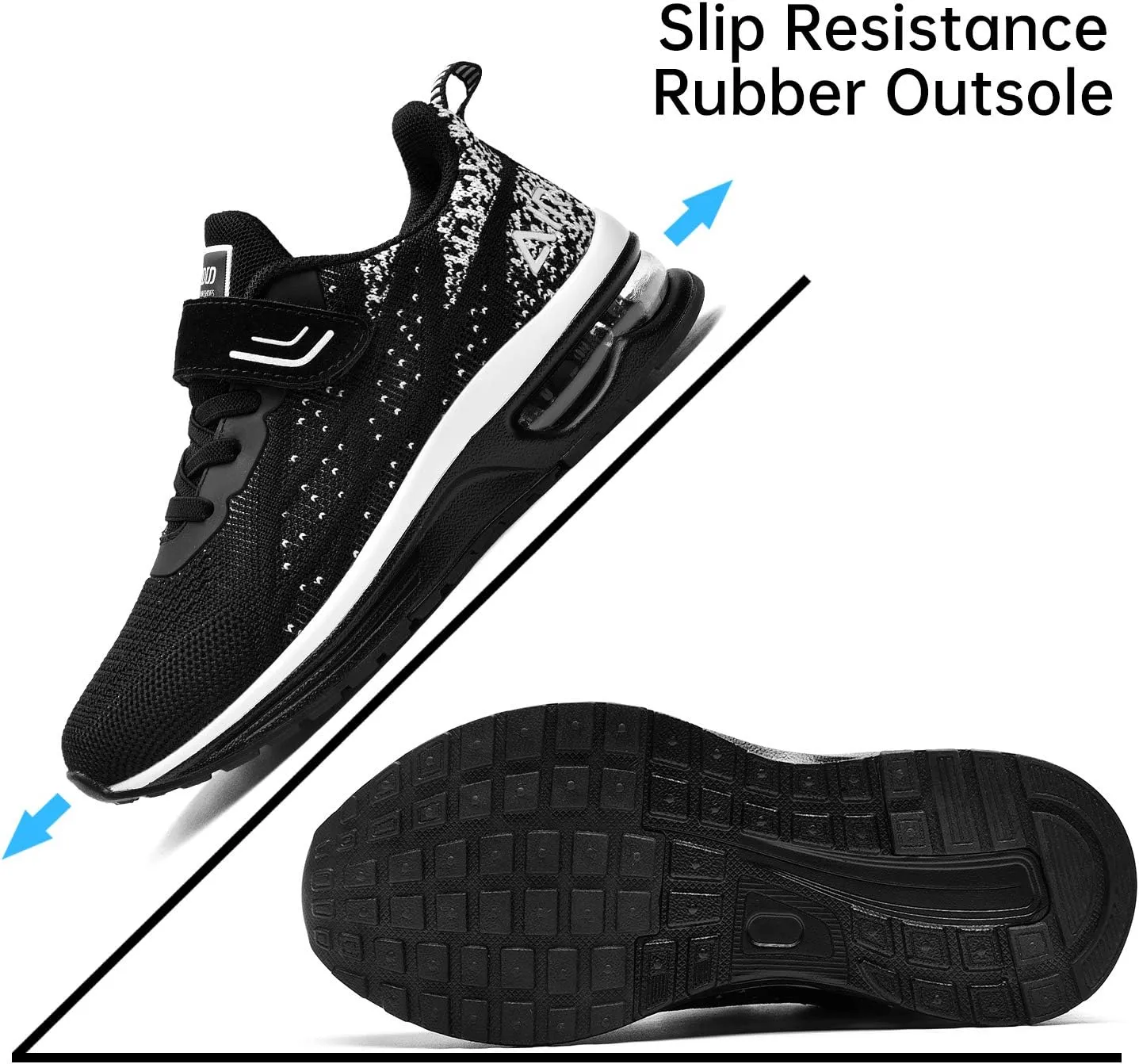 Autper Kids Tennis Running Shoes Memory Foam Athletic Lightweight Sports Walking Sneakers for Boys Girls (Little Kid/Big Kid)