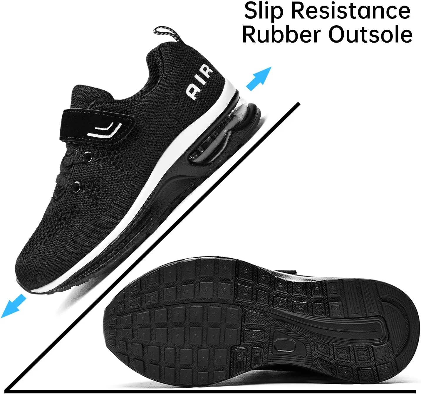 Autper Kids Tennis Running Shoes Memory Foam Athletic Lightweight Sports Walking Sneakers for Boys Girls (Little Kid/Big Kid)