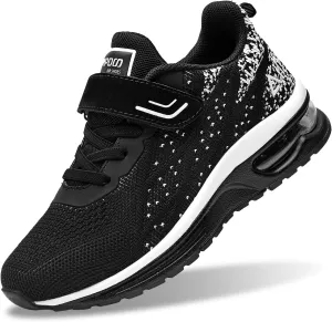 Autper Kids Tennis Running Shoes Memory Foam Athletic Lightweight Sports Walking Sneakers for Boys Girls (Little Kid/Big Kid)