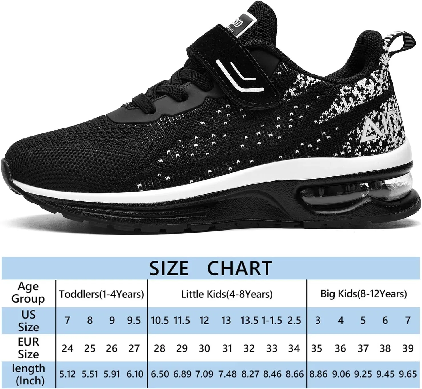 Autper Kids Tennis Running Shoes Memory Foam Athletic Lightweight Sports Walking Sneakers for Boys Girls (Little Kid/Big Kid)
