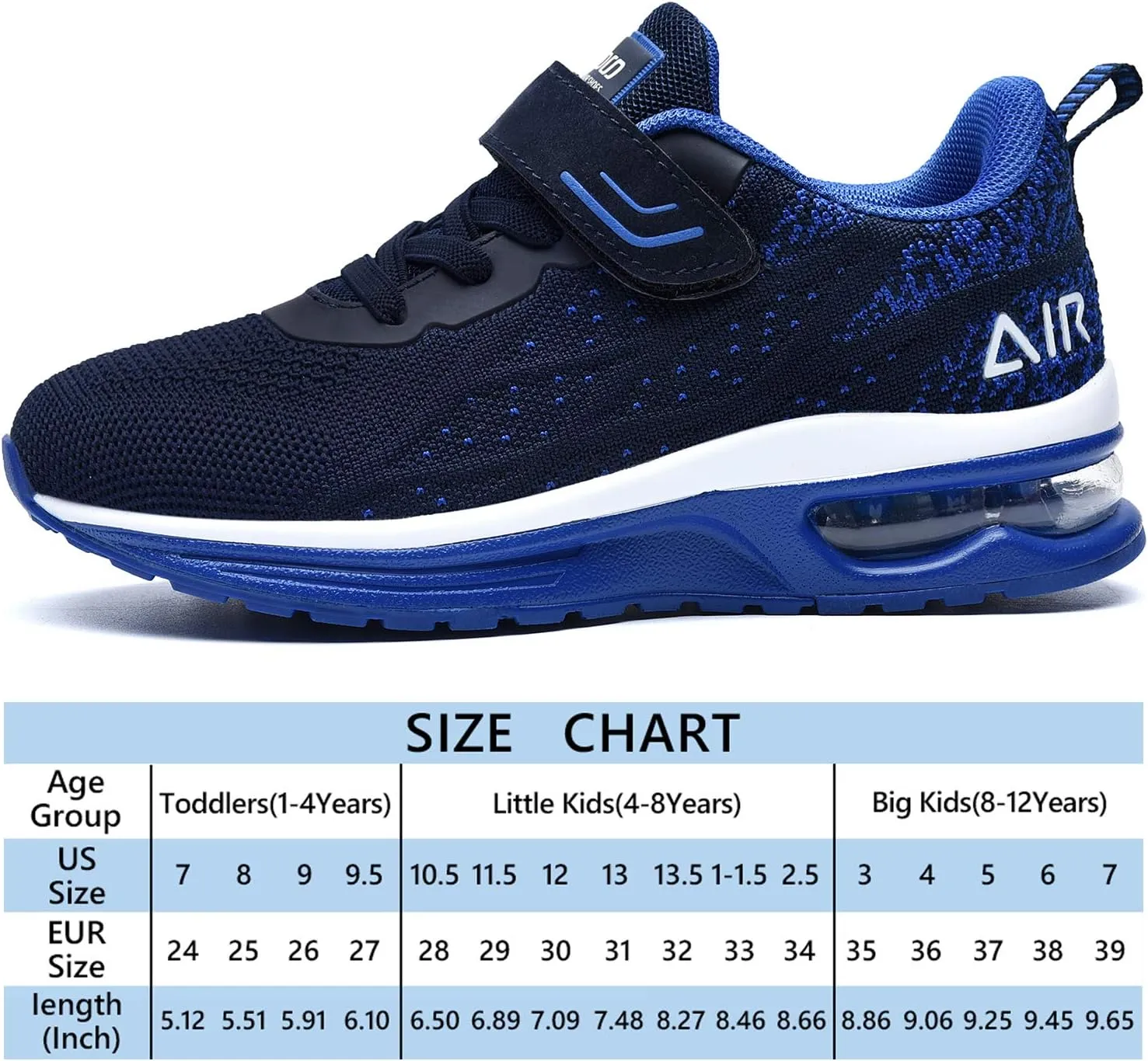 Autper Kids Tennis Running Shoes Memory Foam Athletic Lightweight Sports Walking Sneakers for Boys Girls (Little Kid/Big Kid)
