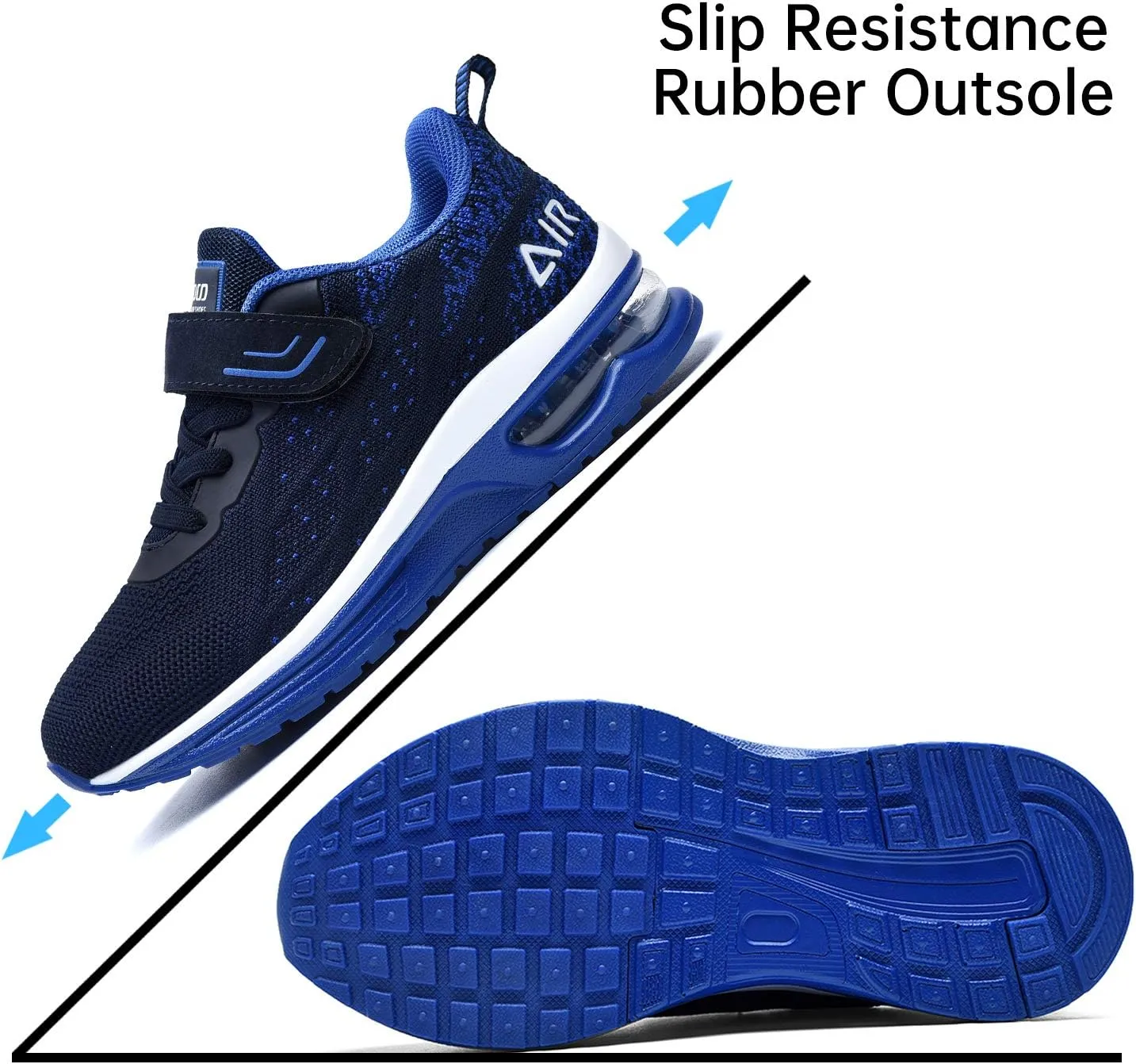Autper Kids Tennis Running Shoes Memory Foam Athletic Lightweight Sports Walking Sneakers for Boys Girls (Little Kid/Big Kid)