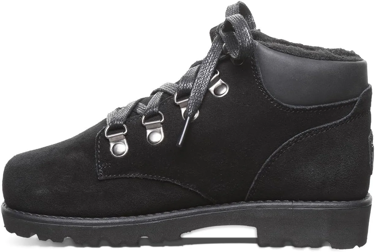 BEARPAW Sam Youth Boot | Youth's Ankle Boot | Youth's Lace-up Boot | Comfortable Winter Boot