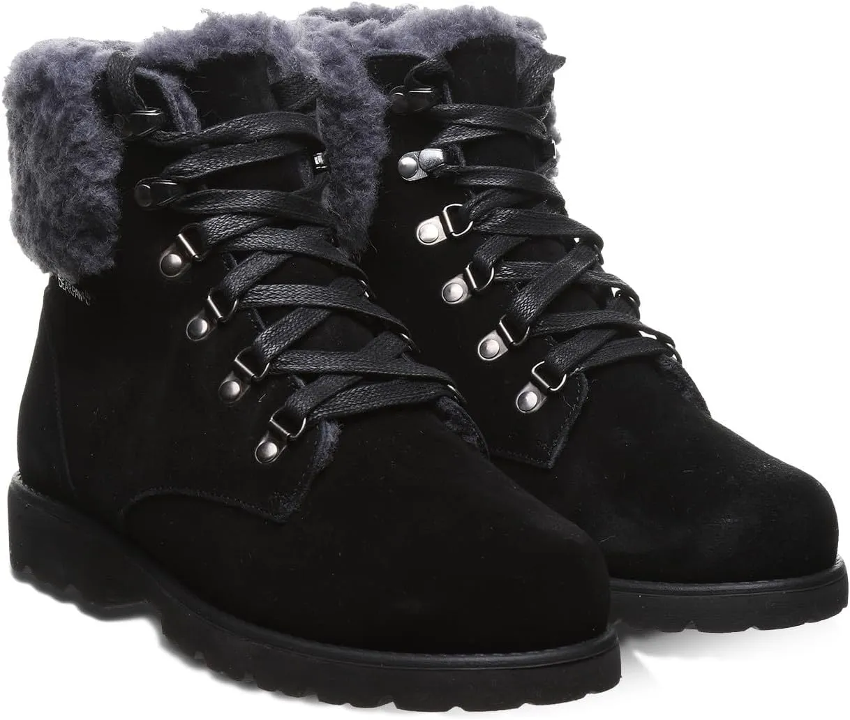 BEARPAW Women's Sam | Classic Suede Boot | Lightweight Lace-Up Boot - Multiple Sizes & Colors