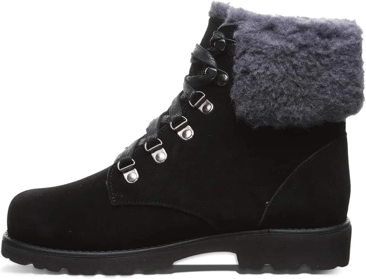 BEARPAW Women's Sam | Classic Suede Boot | Lightweight Lace-Up Boot - Multiple Sizes & Colors