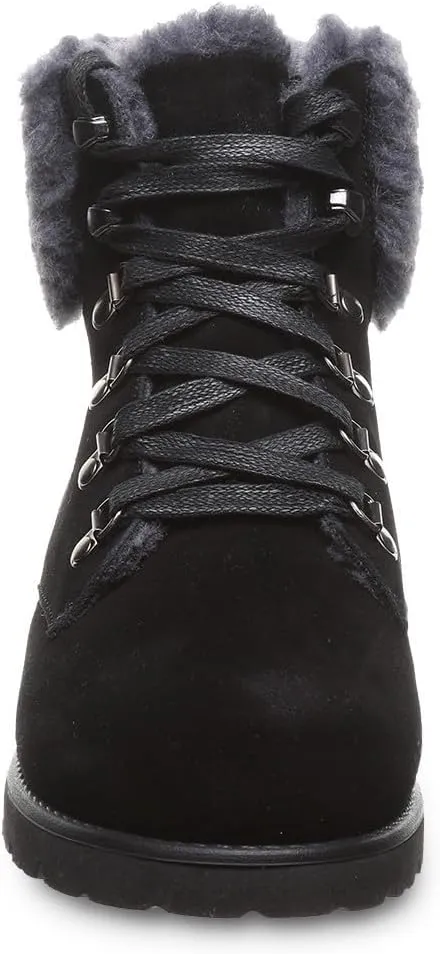 BEARPAW Women's Sam | Classic Suede Boot | Lightweight Lace-Up Boot - Multiple Sizes & Colors