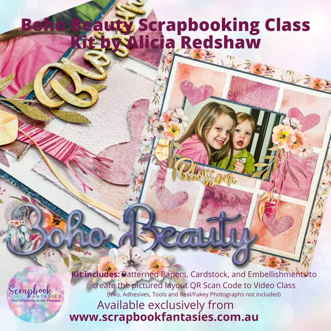 Boho Beauty Friday Night Scrap-Along Kit - 14 June 2024