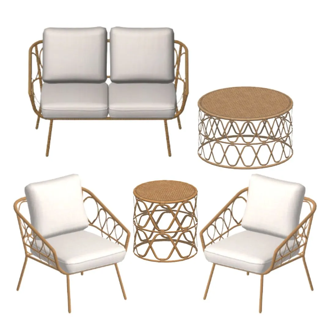 Boho Lounge Set