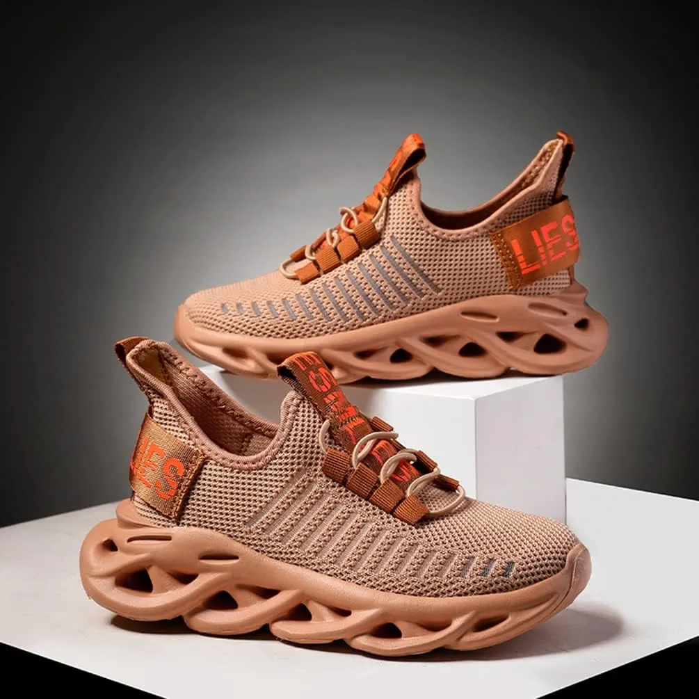 Boys Girls Lightweight Running Shoes Kids Slip On Athletic Walking Sneakers for Toddler/Little Kid/Big Kid