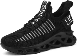 Boys Girls Lightweight Running Shoes Kids Slip On Athletic Walking Sneakers for Toddler/Little Kid/Big Kid