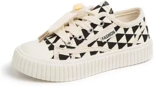 Boys Girls Shoes Kids Canvas Sneakers with Buckle Elastic Shoelaces(Toddler/Little Kid/Big Kid)
