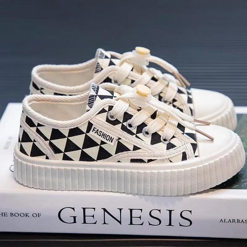 Boys Girls Shoes Kids Canvas Sneakers with Buckle Elastic Shoelaces(Toddler/Little Kid/Big Kid)