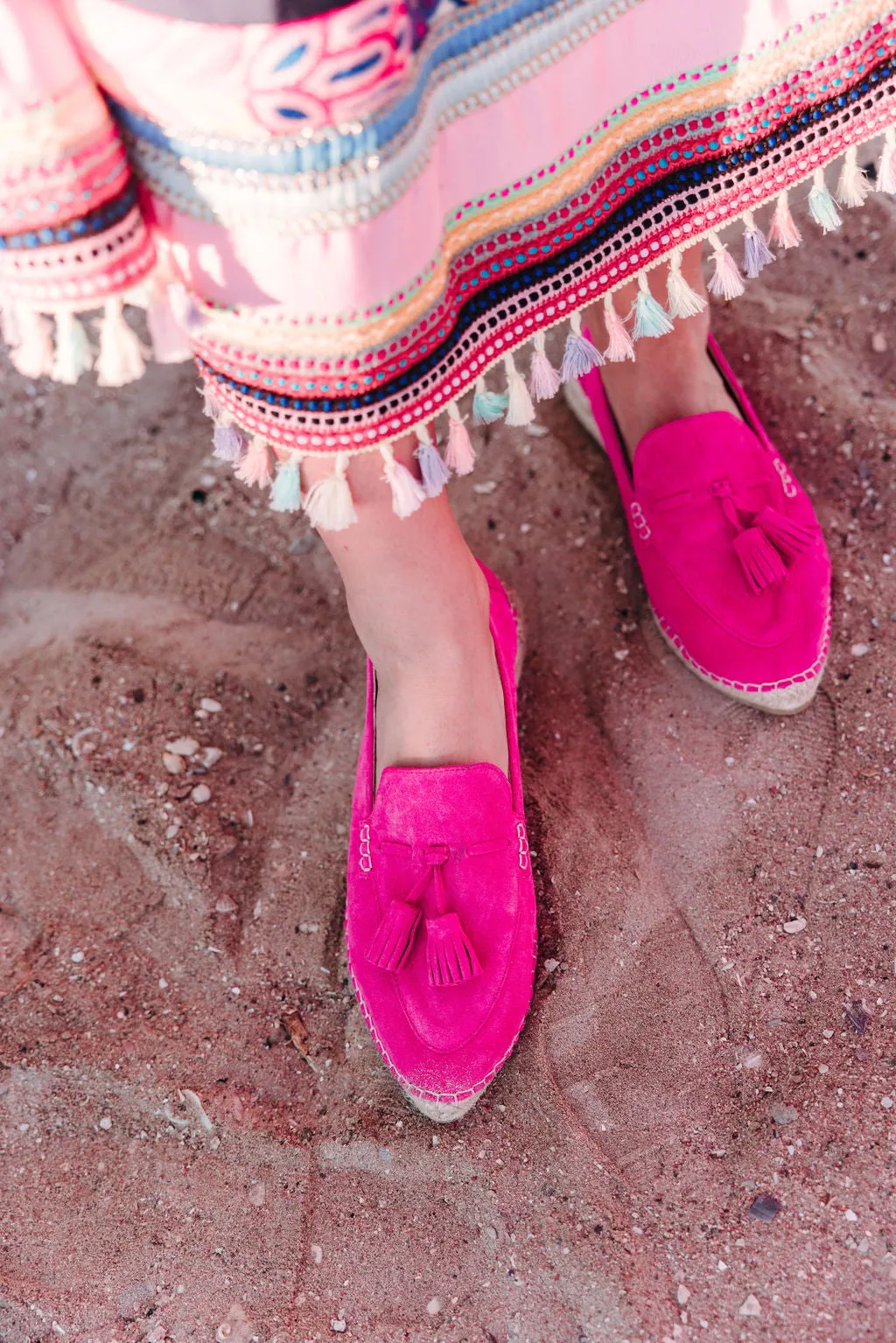 Buganvilla Espadrilles Pointy (mit Tassel)
