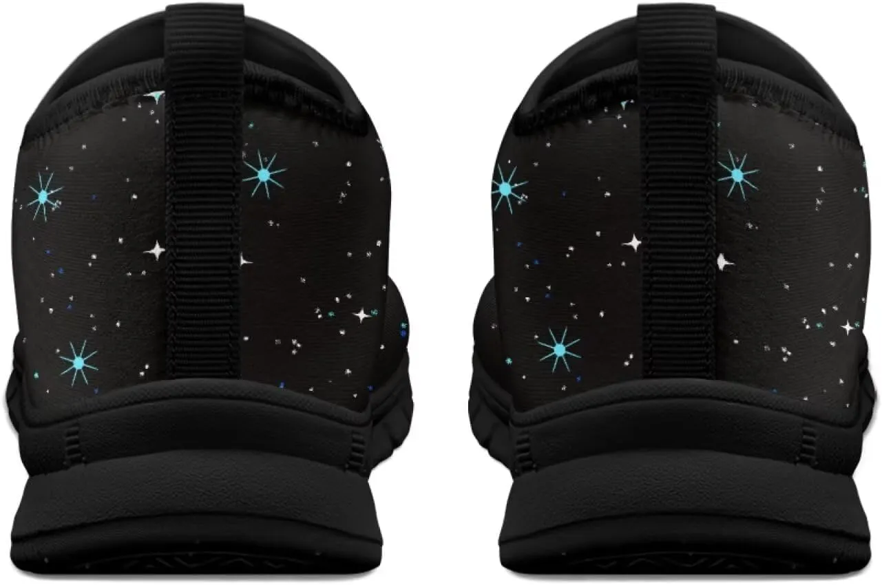 Butterfly Pattern Casual Shoes for Women Slip on Running Sneakers, Lightweight Loafers Sport Shoes