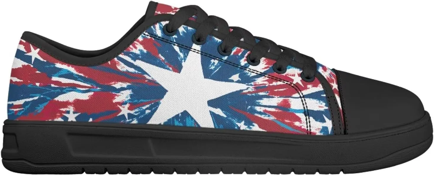 Canvas Shoes for Women Platform Sneakers Slip on Lace-up Walking Flats Outdoor Lightweight Tennis Shoe