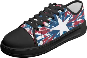 Canvas Shoes for Women Platform Sneakers Slip on Lace-up Walking Flats Outdoor Lightweight Tennis Shoe