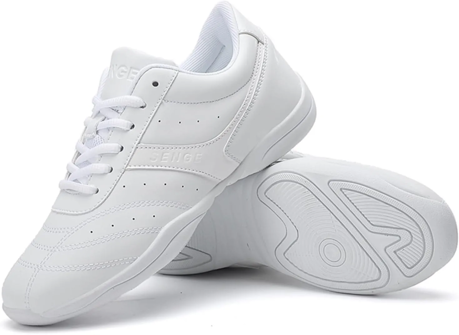 Cheer Shoes Women Dancing Sneakers Training Competition Comfortable Girls Cheerleading Tumbling Exercise Aerobic Fitness Kids Youth Adults