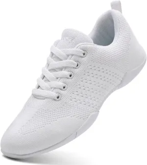 Cheerleading Shoes Girls Dance Cheer Sneakers Women Tumbling Exercise Aerobic Fitness Dance Training