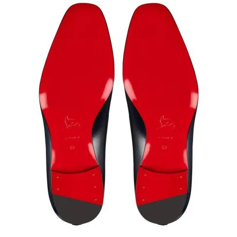 CL Dandelion Tassel Loafers Patinated Calf Leather Marine Blue