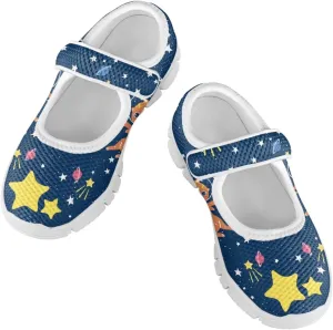 Coloranimal Mary Jane Shoes Girls' Flats Uniform Shoes for Girls Dress Shoes Princess Shoes Ballet Flats Buckle Strap Back to School Footwear