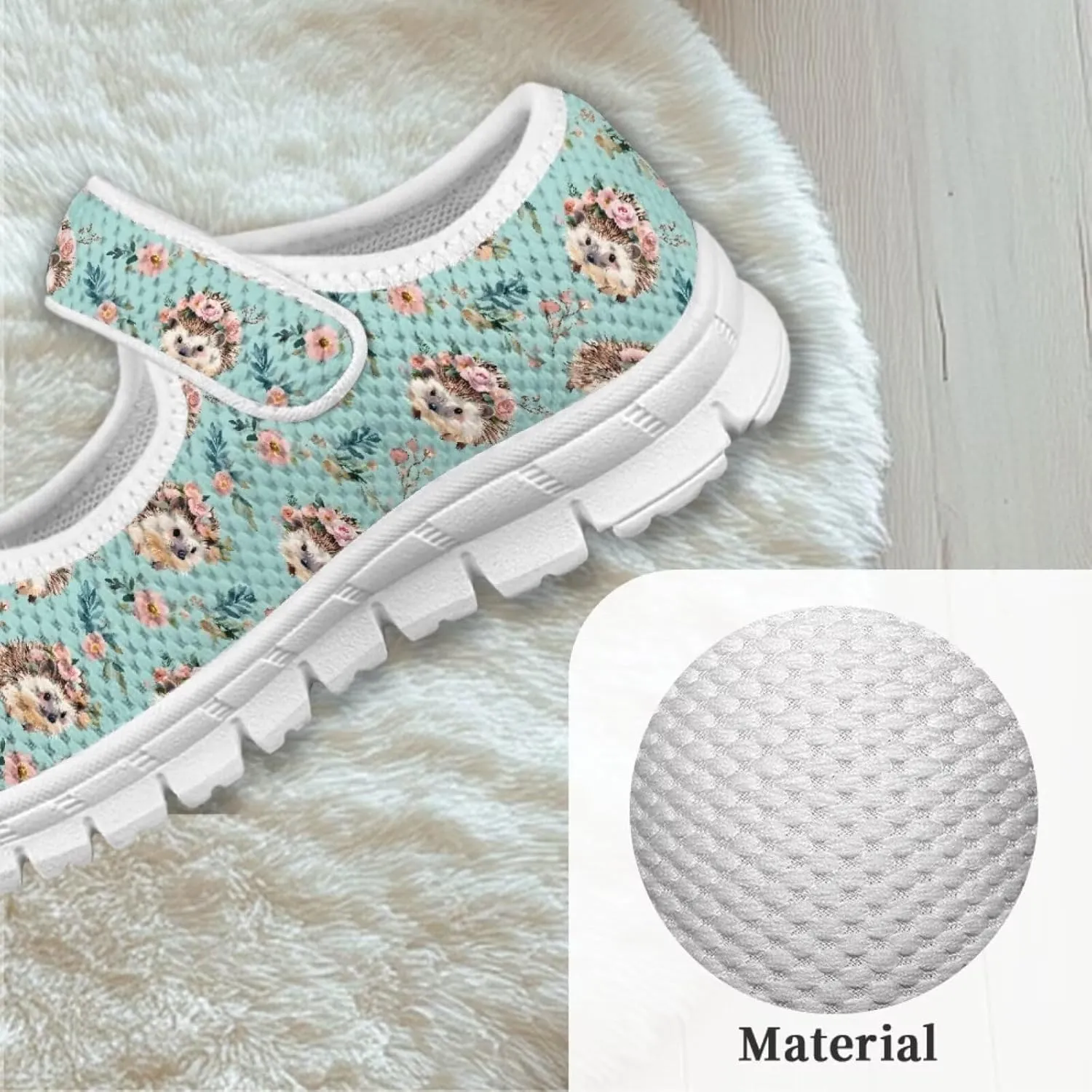 Coloranimal Mary Jane Shoes Girls' Flats Uniform Shoes for Girls Dress Shoes Princess Shoes Ballet Flats Buckle Strap Back to School Footwear