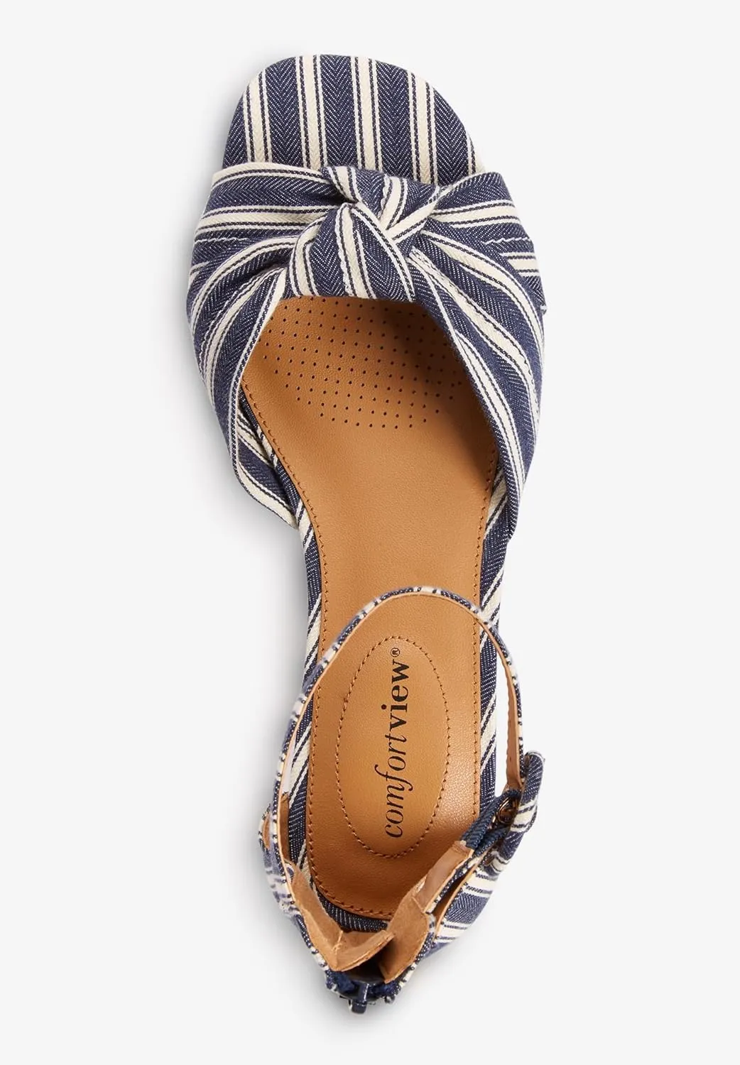 Comfortview Women's The Ansley Sandal (Wide Widths Available)