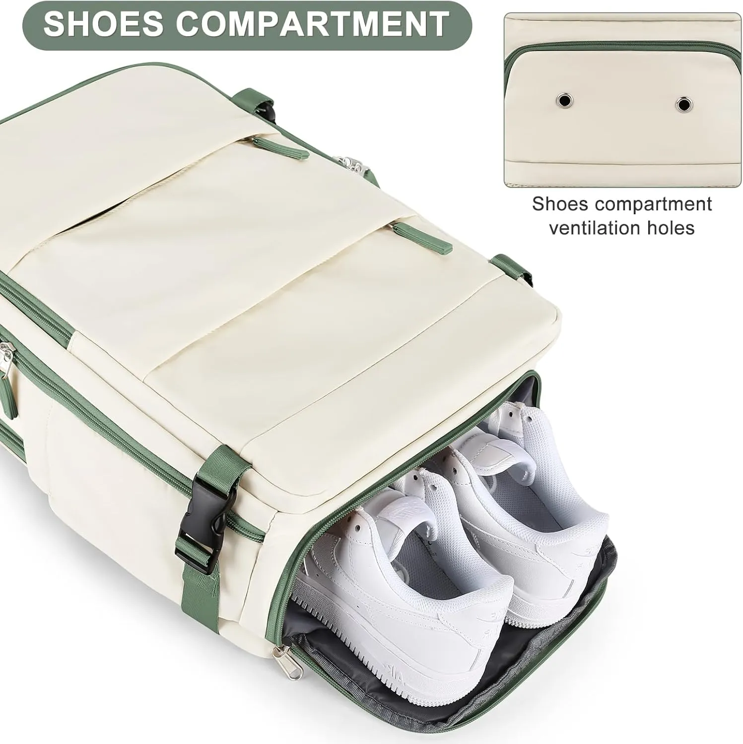 coofay Travel Backpack For Women Men Airline Approved Carry On Backpack Flight Approved Waterproof Sports Luggage Backpack Casual Daypack Small Hiking Backpack