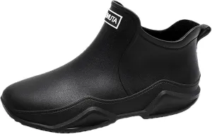 Couple Rain Shoes Outside Wear Versatile Water Shoes Thick Bottom Comfortable Non Slip Womens Original Short Rain Boot
