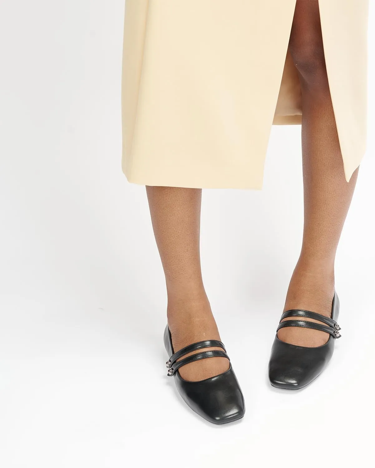 C.Paravano Women's Mary Jane Flats | Closed Toe Mary Jane Shoes for Women | Slip On Mary Janes Ballet Flats | Dress Strap Shoes for Casual Work Office & Wedding Business