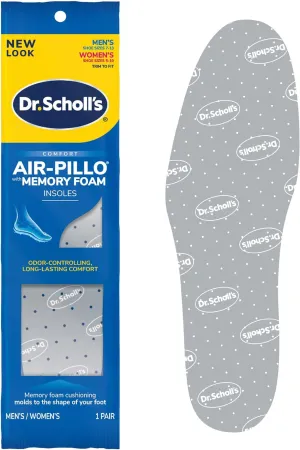 Dr. Scholl's Double Air-Pillo Insoles Men's & Women's 1 Pair (Pack of 8)