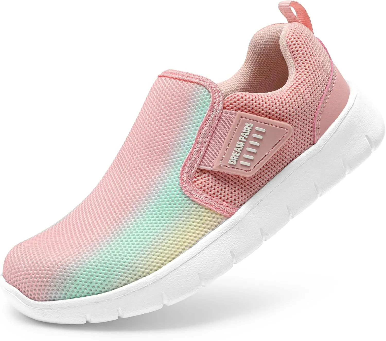 DREAM PAIRS Boys Girls Shoes Kids Slip on Tennis EZ-Ons MightyMovers Running Athletic Barefoot Zero Drop Sports Sneakers