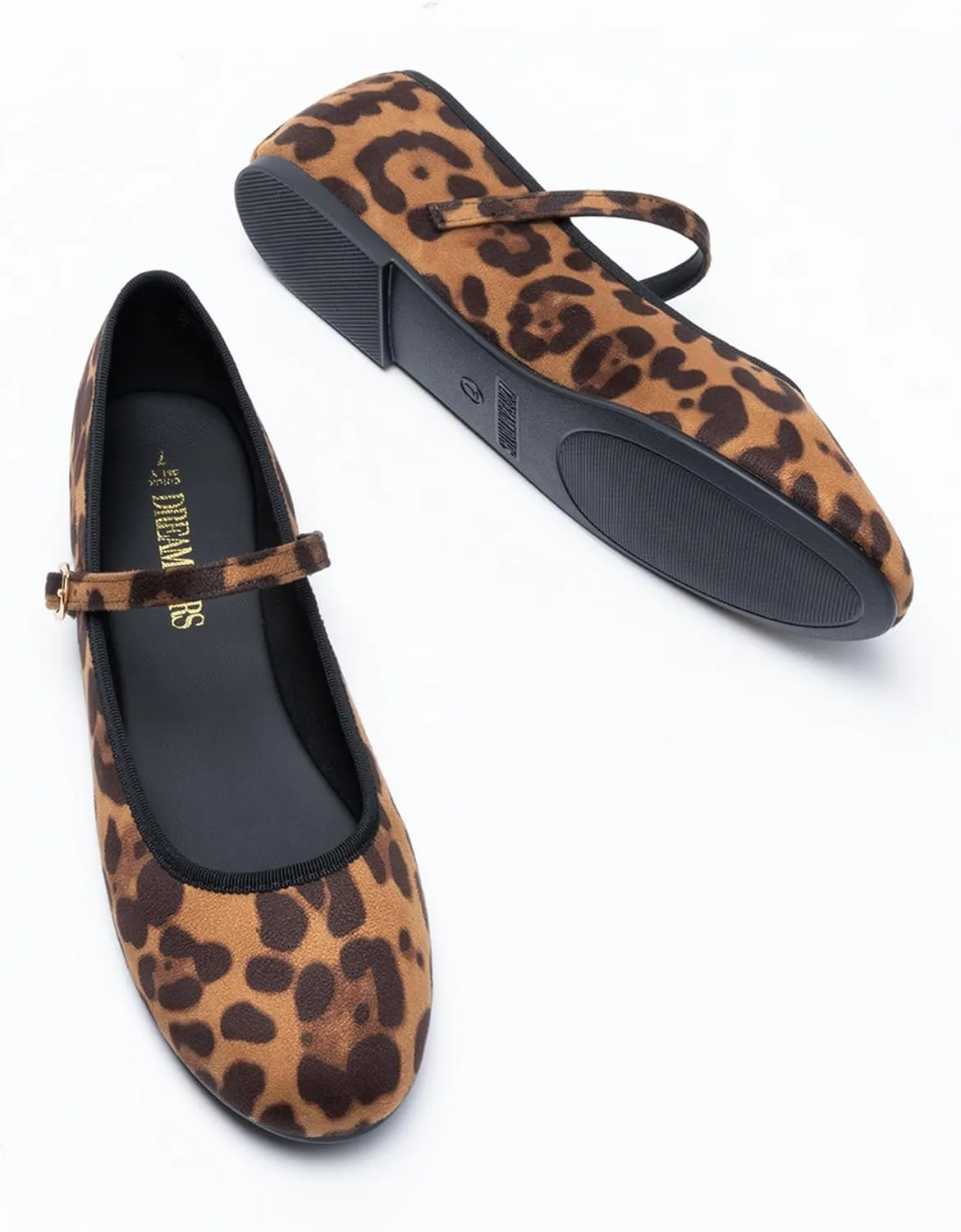 DREAM PAIRS Women's Ballet Flats Mary Jane Shoes, Round Toe Comfortable Dressy Casual Slip-on Work Daily Soft Flat Shoes