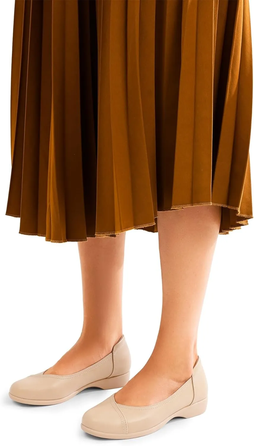 DREAM PAIRS Women's Sdfa2406w Ballet Flats