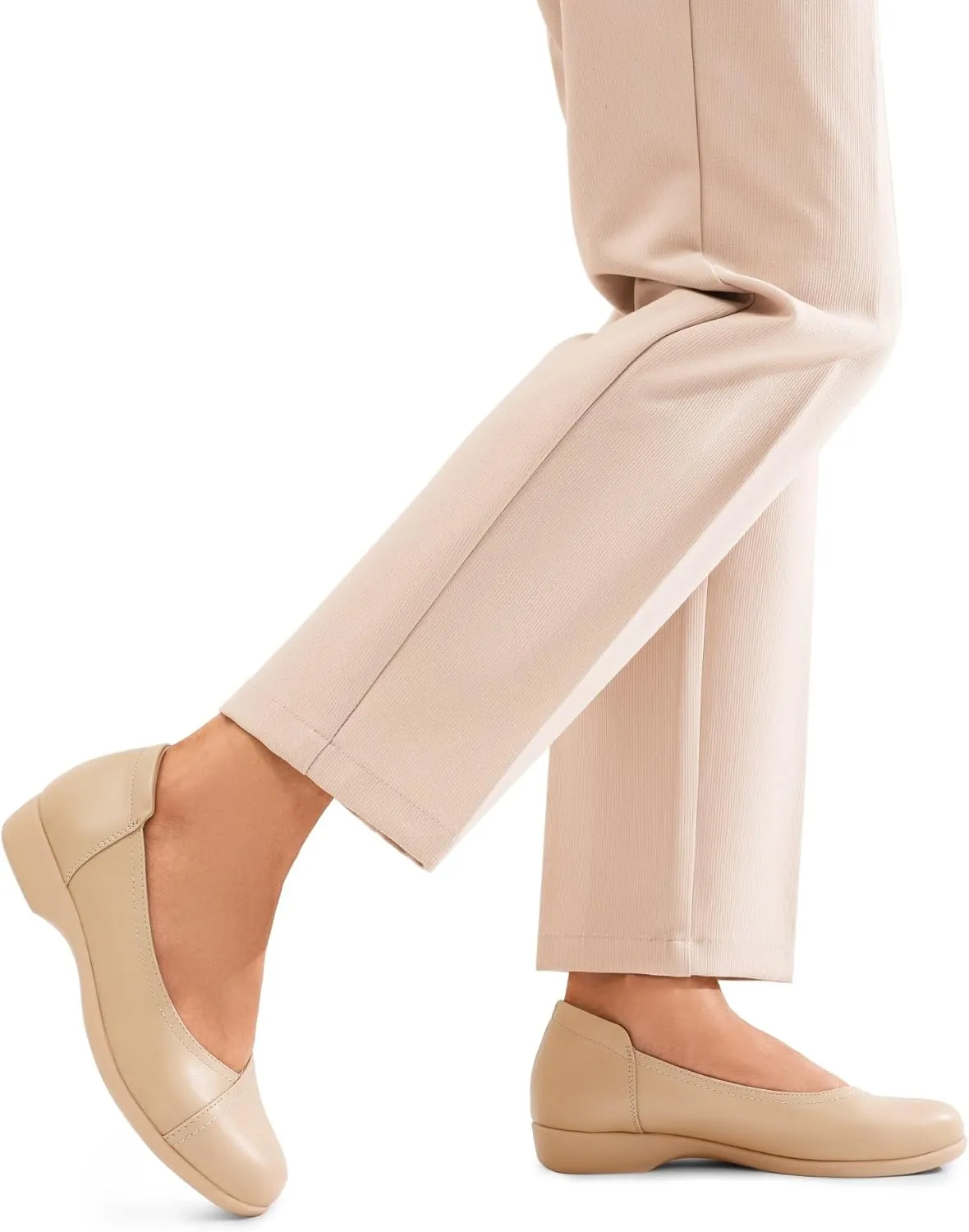 DREAM PAIRS Women's Sdfa2406w Ballet Flats
