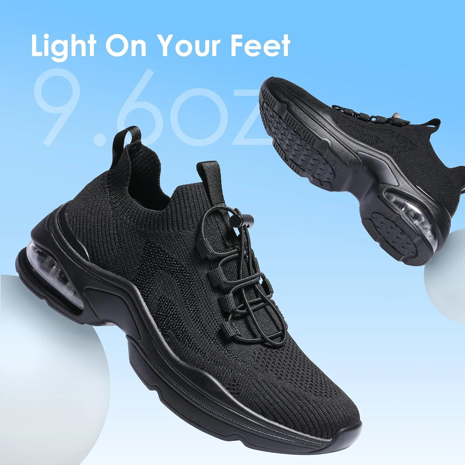 DREAM PAIRS Women's Walking Sneakers, Slip-on Air Cushion Nori Slip Resistant Tennis Casual Gym Workout Chas Nurse Restaurant Work Shoes