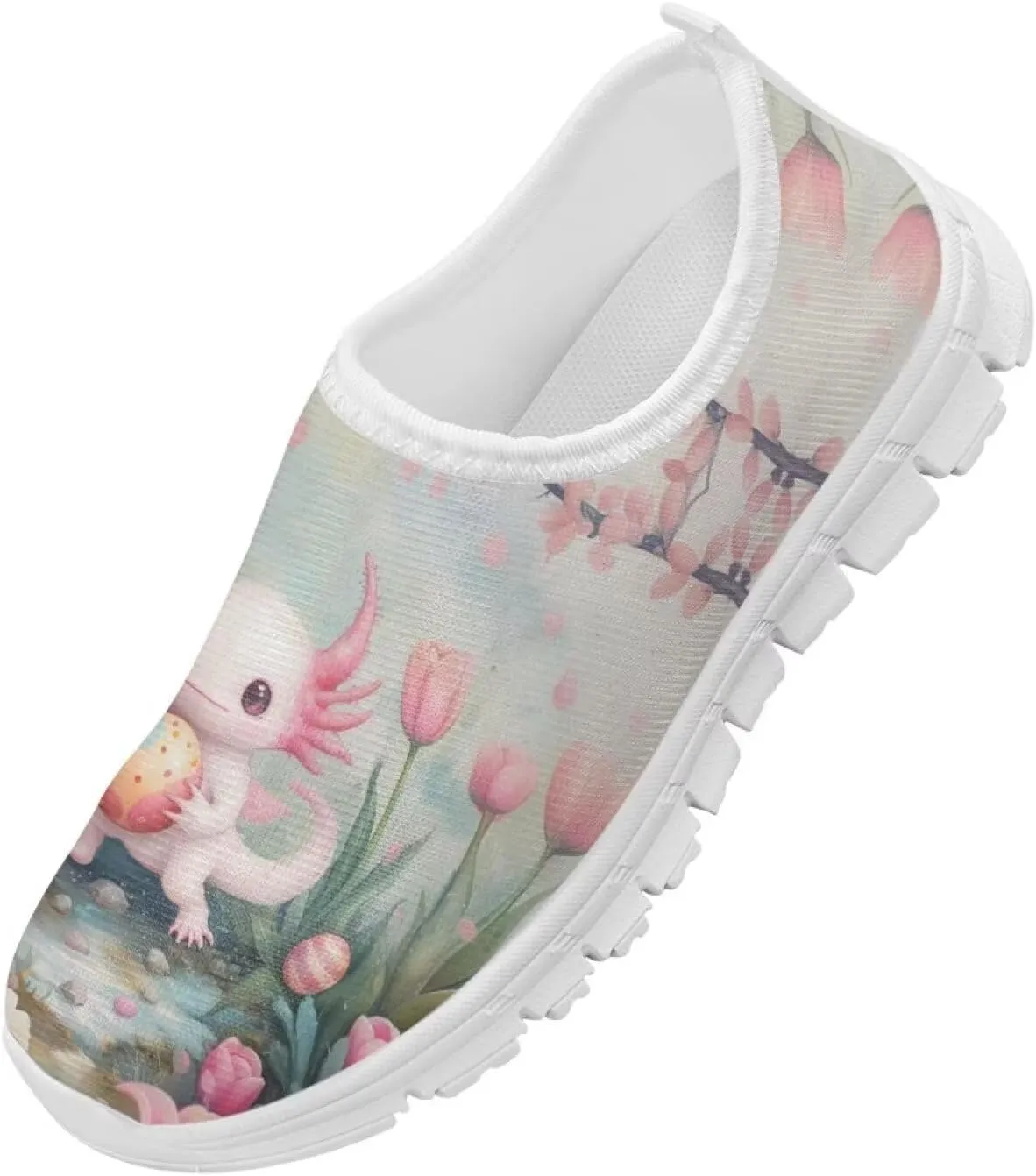 Easter Bunny Shoes for Girls Slip On Sneakers Cute Kids Gym Shoes
