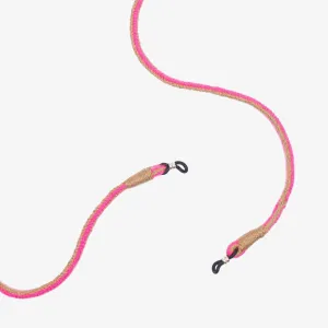 Eyewear cord Pink and tan