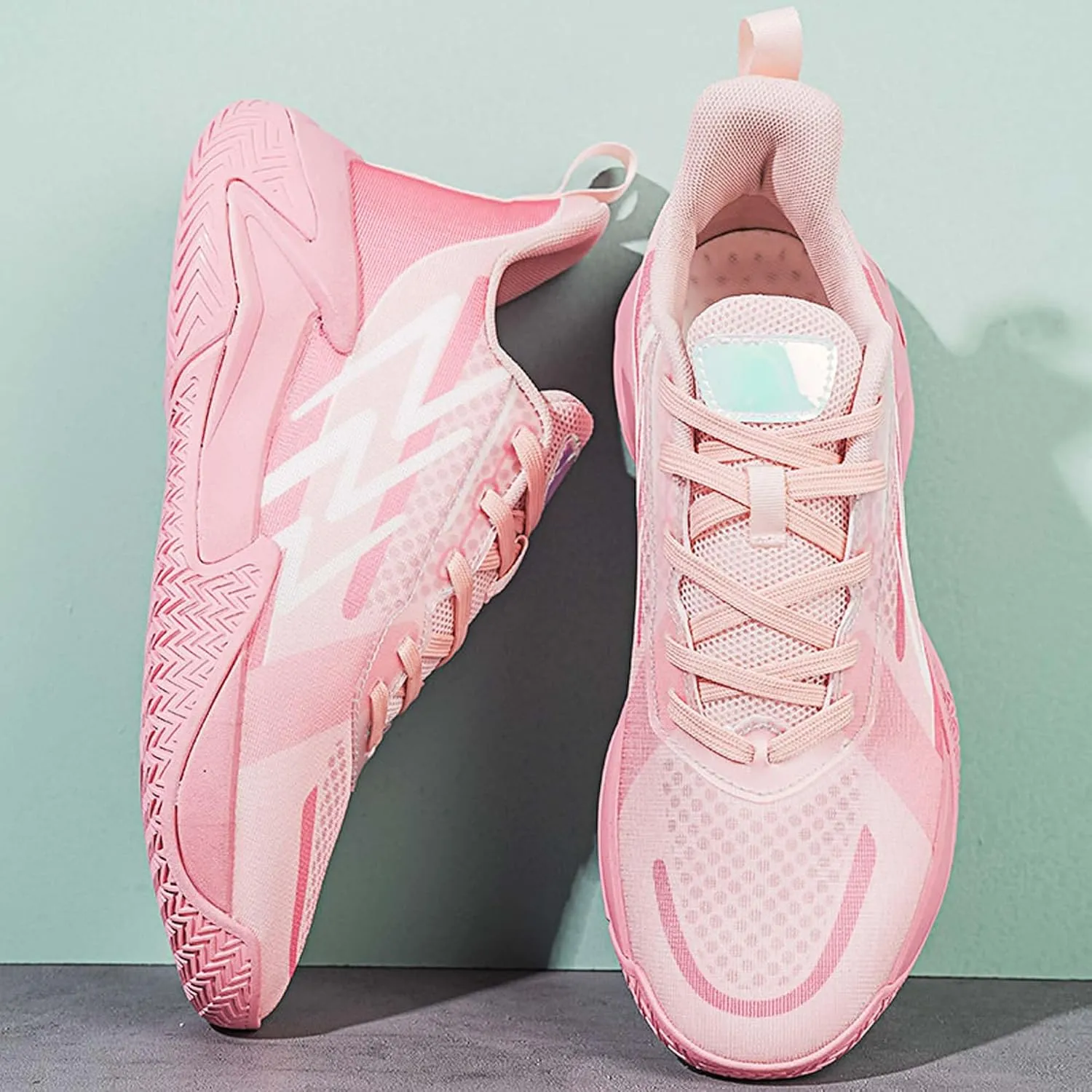 Fashion Unisex High Top Basketball Shoes,Professional Outdoor Non-Slip Sneakers,Non-Slip Sports Running Training Tennis Shoes,Lightweight Breathable Men's/Women's Shoes/Teens